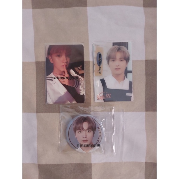 PC Haechan Cafe Japan (barista) + pin + Haechan We Young