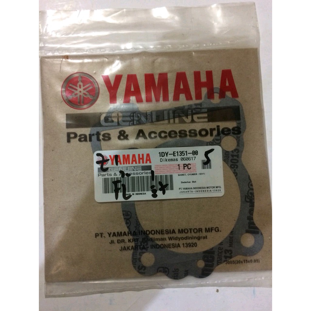 GASKET PAKING PACKING BLOK SEHER YAMAHA JUPITER Z1 ORIGINAL ASLI