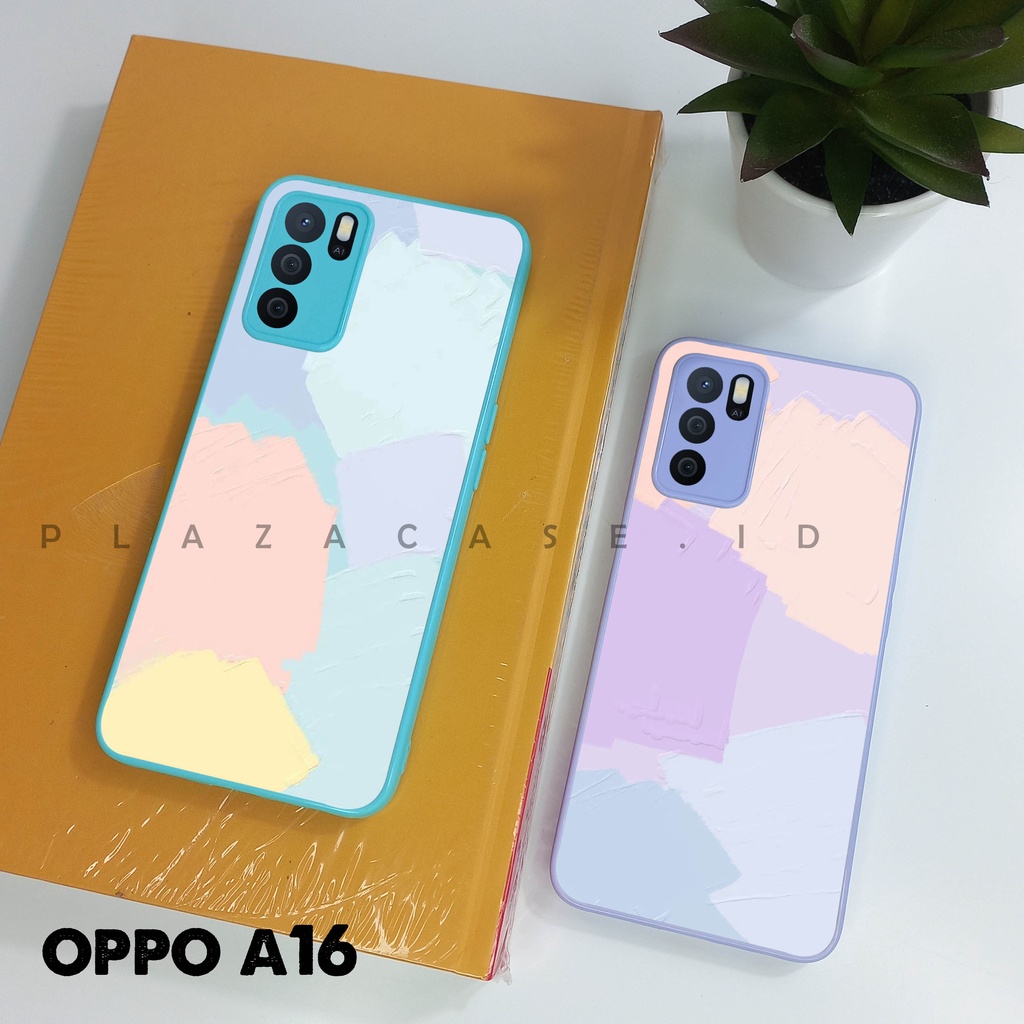 Softcase Glass Kaca For Oppo A16 - K104 - Case Lucu - Case Oppo A16 - Casing Hp Oppo A16 - Casing Hp Oppo A16 - Kesing Oppo A16 - Softcase A16 - Casing A16 - Sarung Hp A16 - Case A16 - Casing A16 - Softcase Kaca Oppo A16 - Plazacase