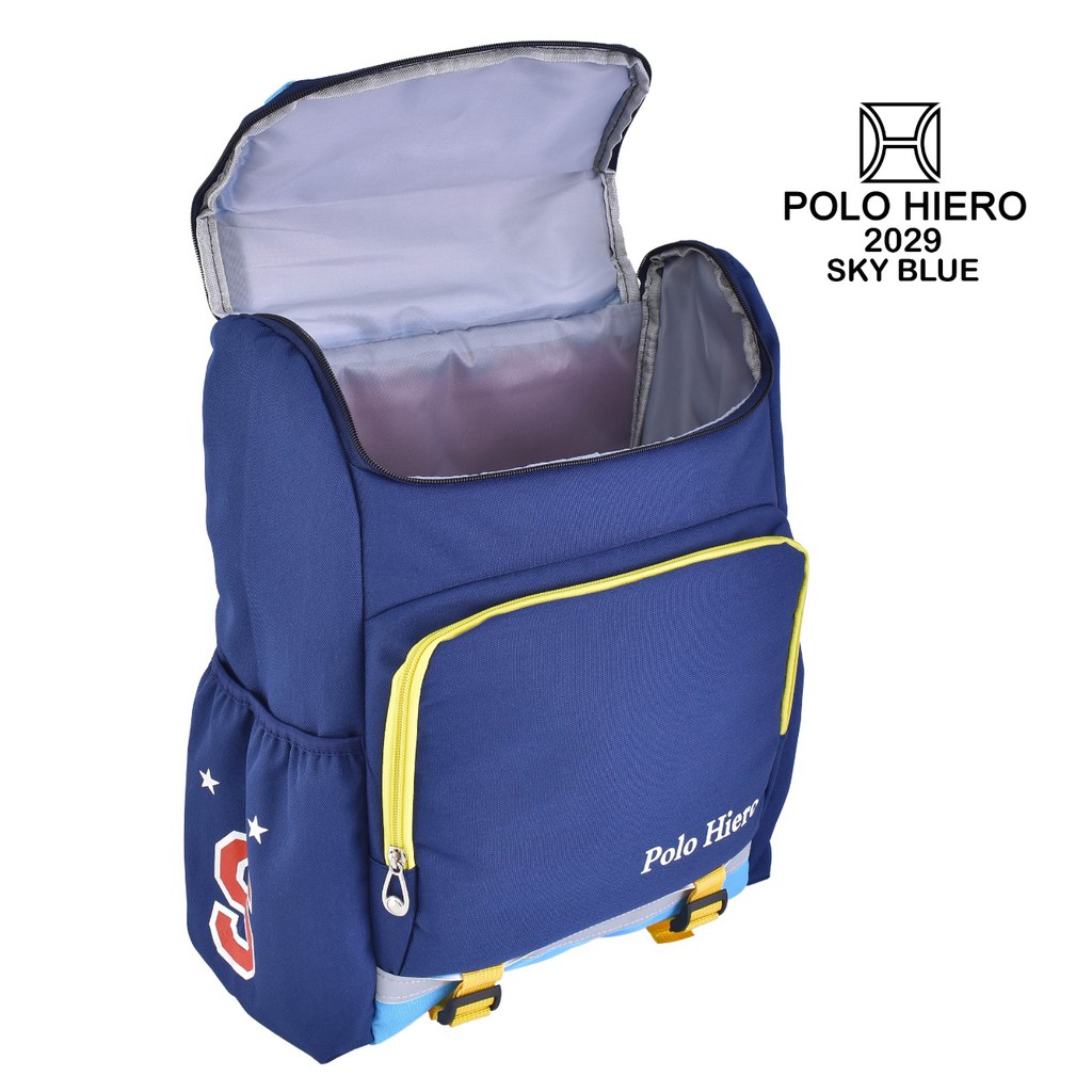 Tas Wanita Sekolah Lanpai 2029 Ransel Pria Backpack [Free Botol Minum] Tas Sekolah Import