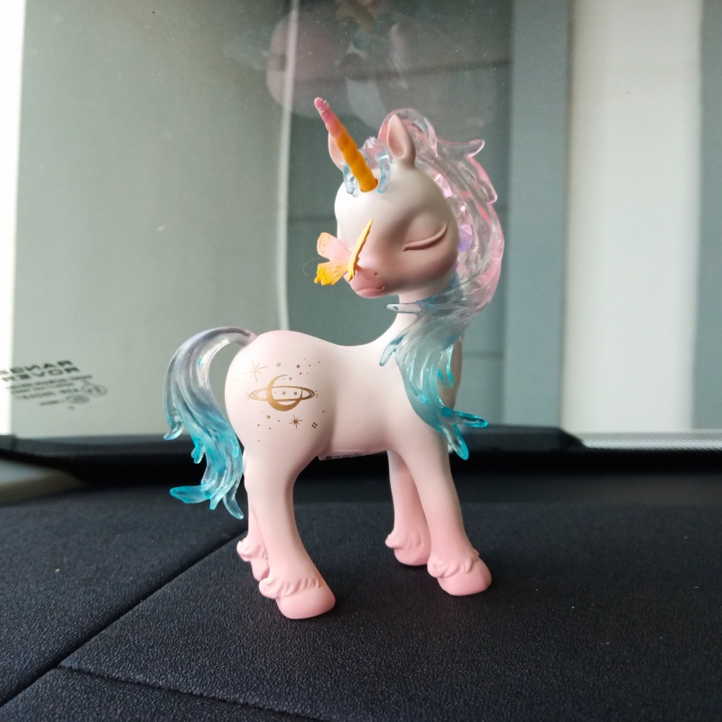 FANCY UNICORN Pajangan Mobil Couple Little Pony