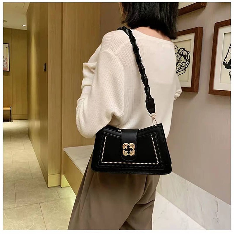 tas import  wanita selempang kulit sintetis kualitas bagus terbaru2021 sling bag cewek prempuan