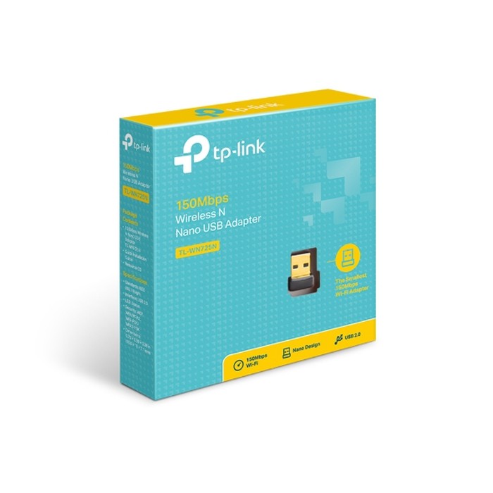 TP-LINK TL-WN725N : 150Mbps Wireless N Nano USB Adapter