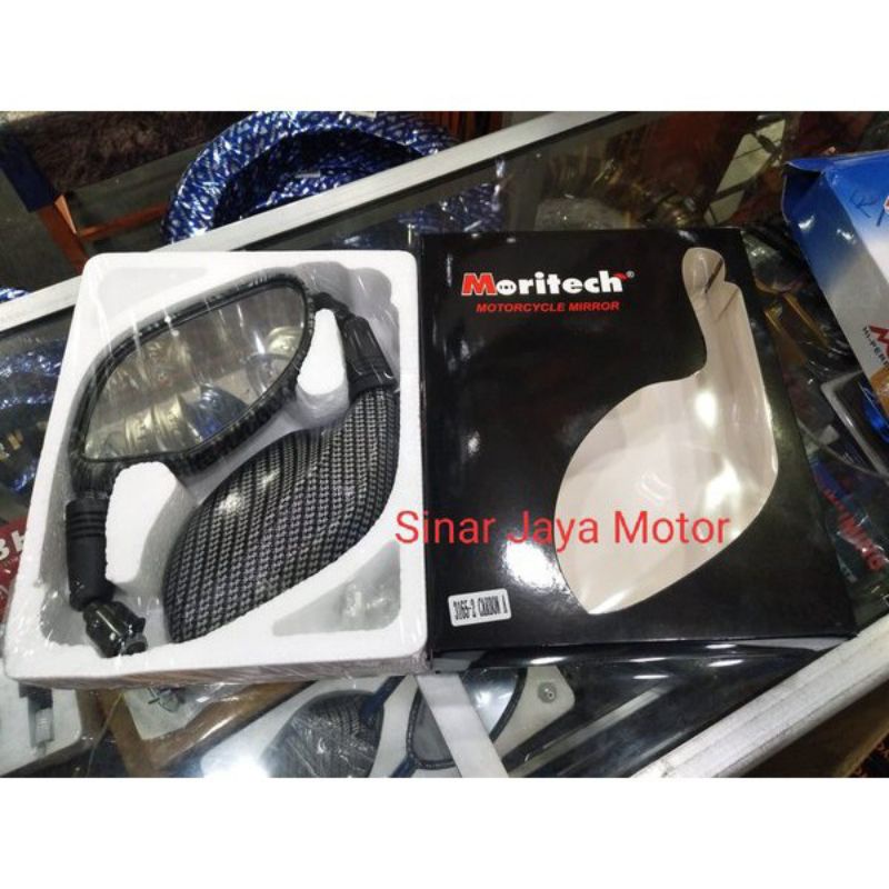 Spion Click KARBON Beat vario Nmax Pcx Aerox Mio Scoopy Honda/ Yamaha