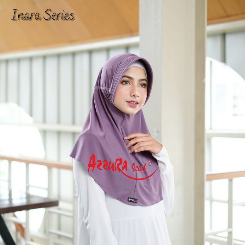 HIJAB SPORT | INARA | AZZURA | JILBAB OLAHRAGA | BERGO OLAHRAGA |HIJAB POLOS MARYAM BERGO | OTK-3