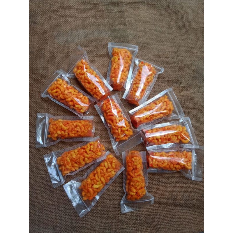 

makaroni enak rasa balado isi 40gram dengan Zipper