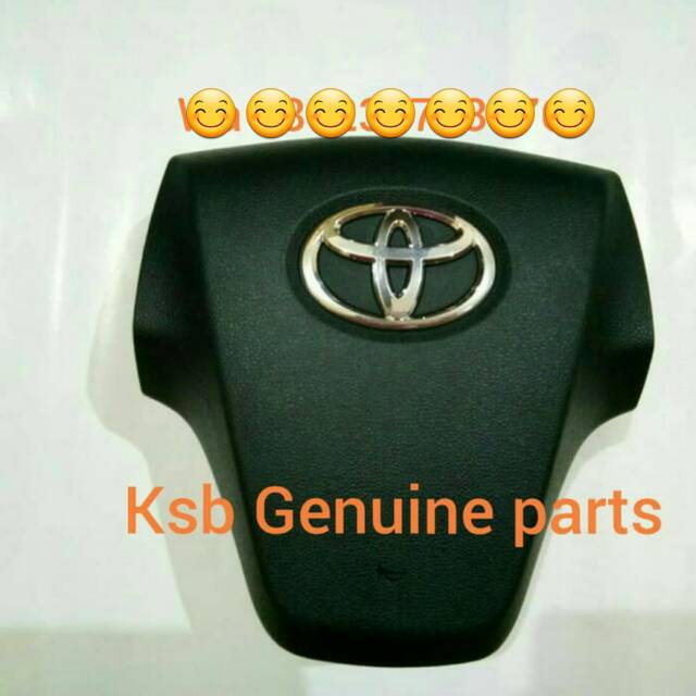 Cover AirBag Air Bag Kanan Dan Kiri Stir Avanza Original GRES 1Set