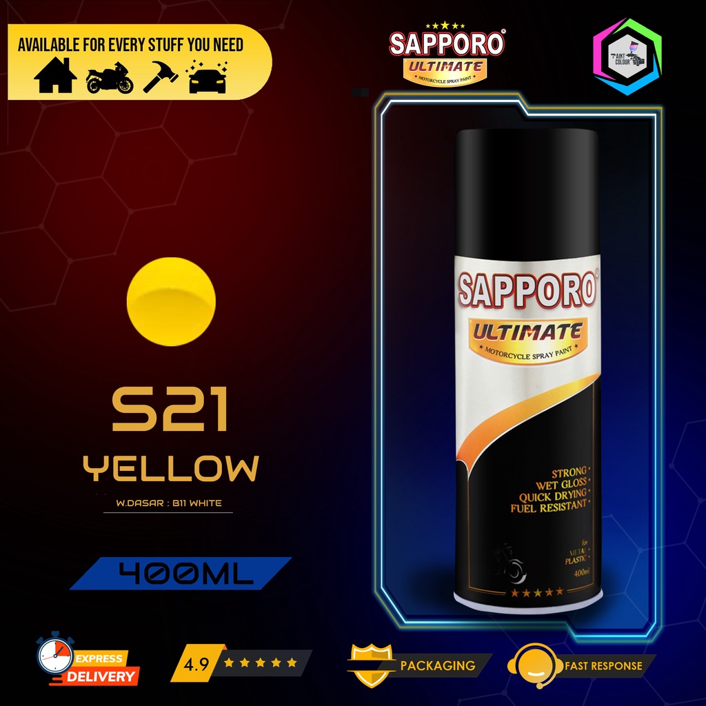 SAPPORO ULTIMATE Cat Semprot S21 - Yellow