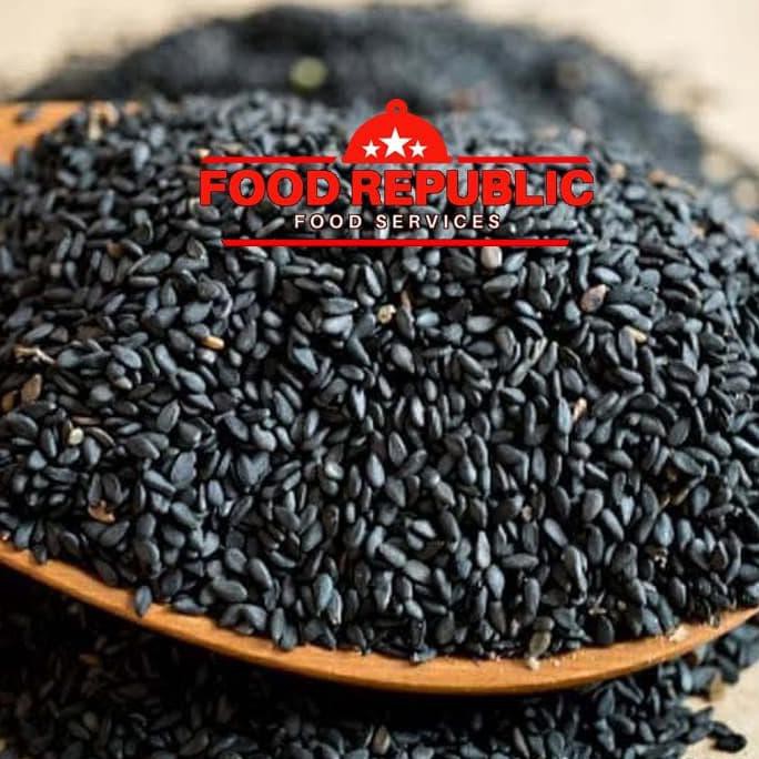 

Wijen Hitam / Black Sesame 1 Kg Premium Quality Import Halal
