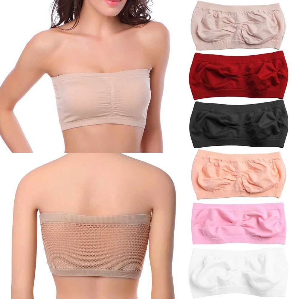 BRA tanpa tali / BRA kemben breathable / Kemben Seamless tanpa tali