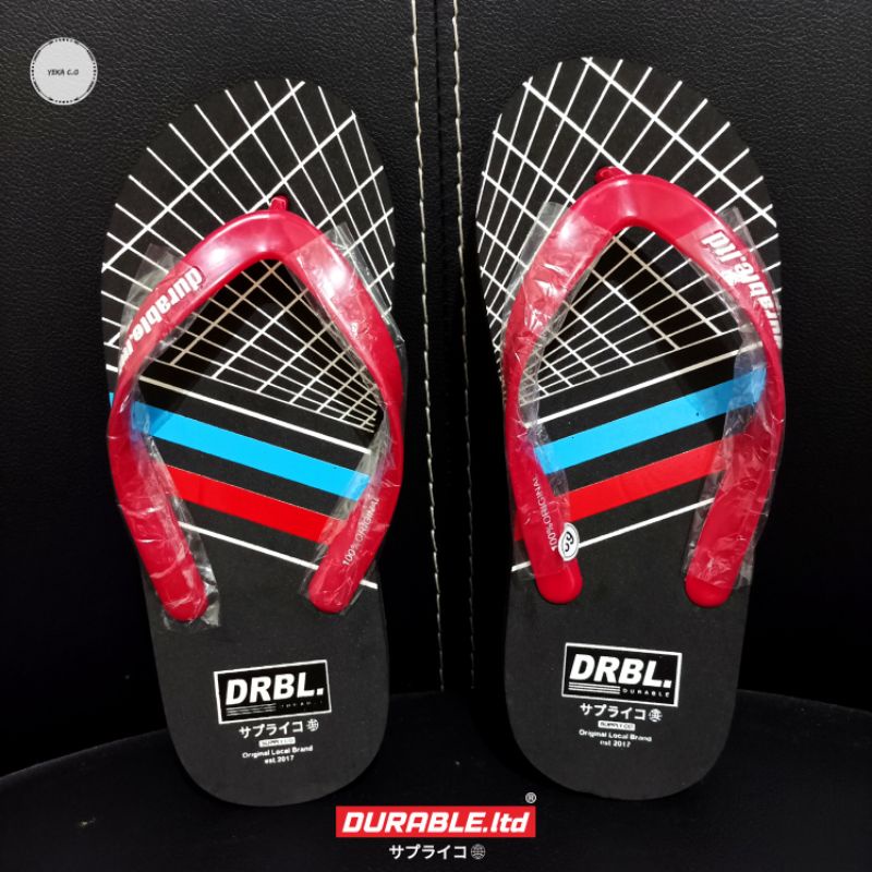 Sandal jepit distro/sandal jepit distro original/sandal jepit durable ltd/sandal jepit branded lokal