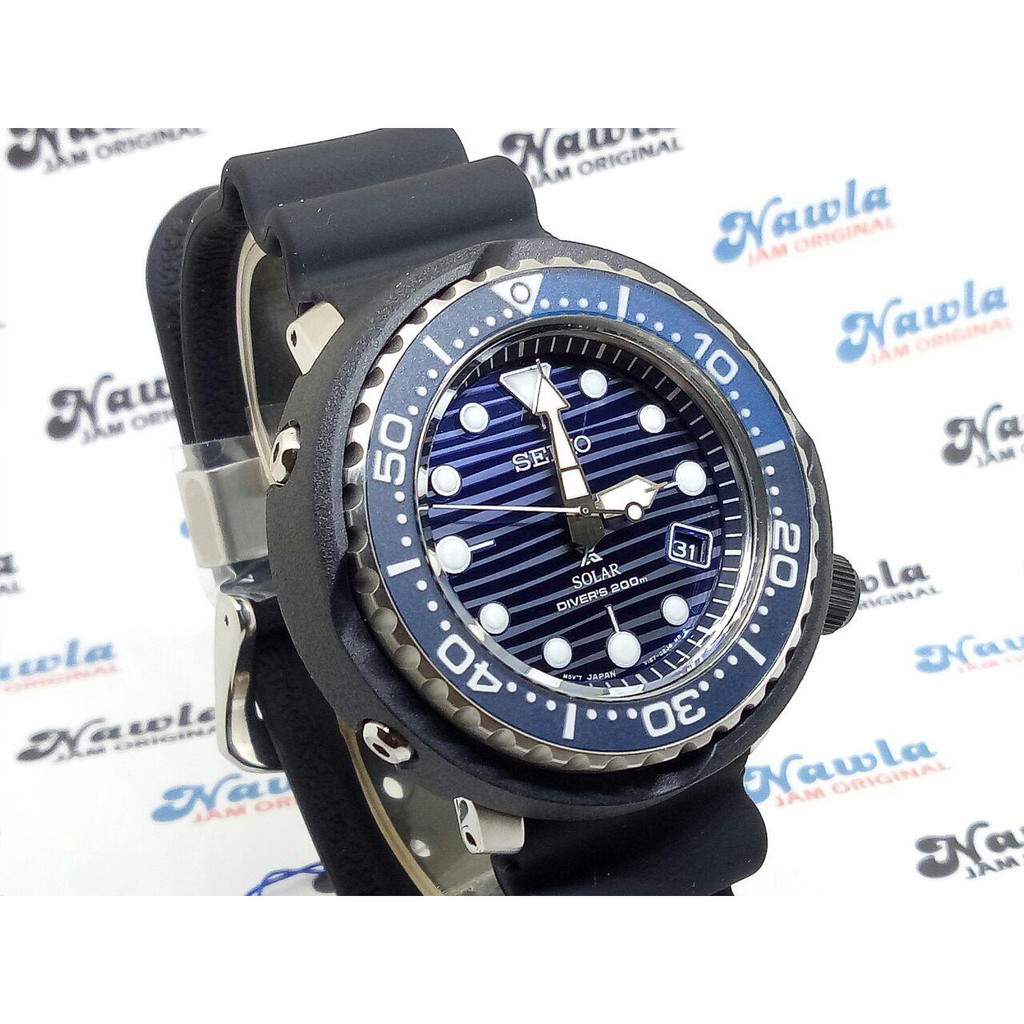 Seiko Prospex SNE518P1 Tuna Solar Save Ocean - Jam Tangan Pria SNE518