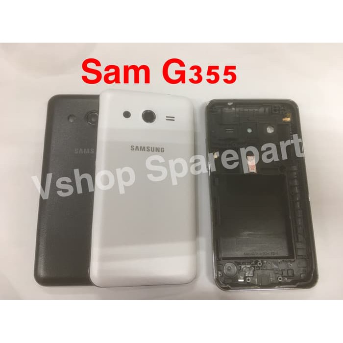 Casing Fullset Full set Housing Samsung Galaxy Core 2 G355 G355H