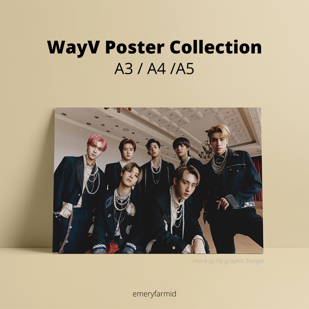 Poster WayV / WayV Poster Collection - Poster kpop murah