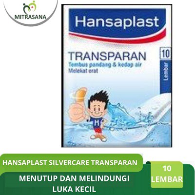 

Hansaplast Silvercare Transparan Isi 10
