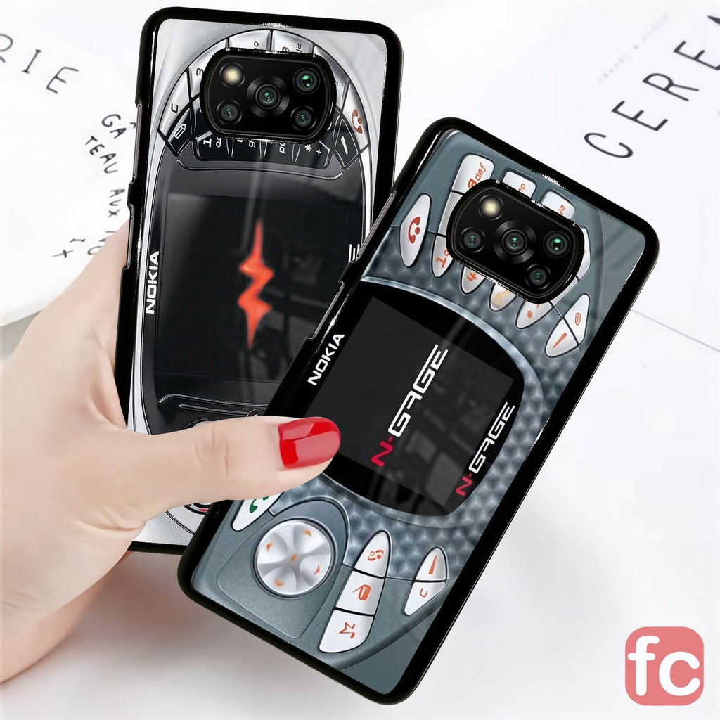 [XZ20] Case Glossy Poco  X3 | X3 PRO | X3 PRO NFC | Casing Kilau  Hp Xiaomi | Motif Nokia Jadul Game