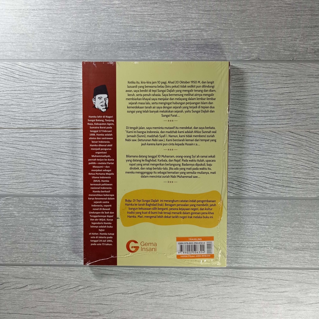 Buku Di Tepi Sungai Dajlah - Buya Hamka - Gema Insani 100% Original