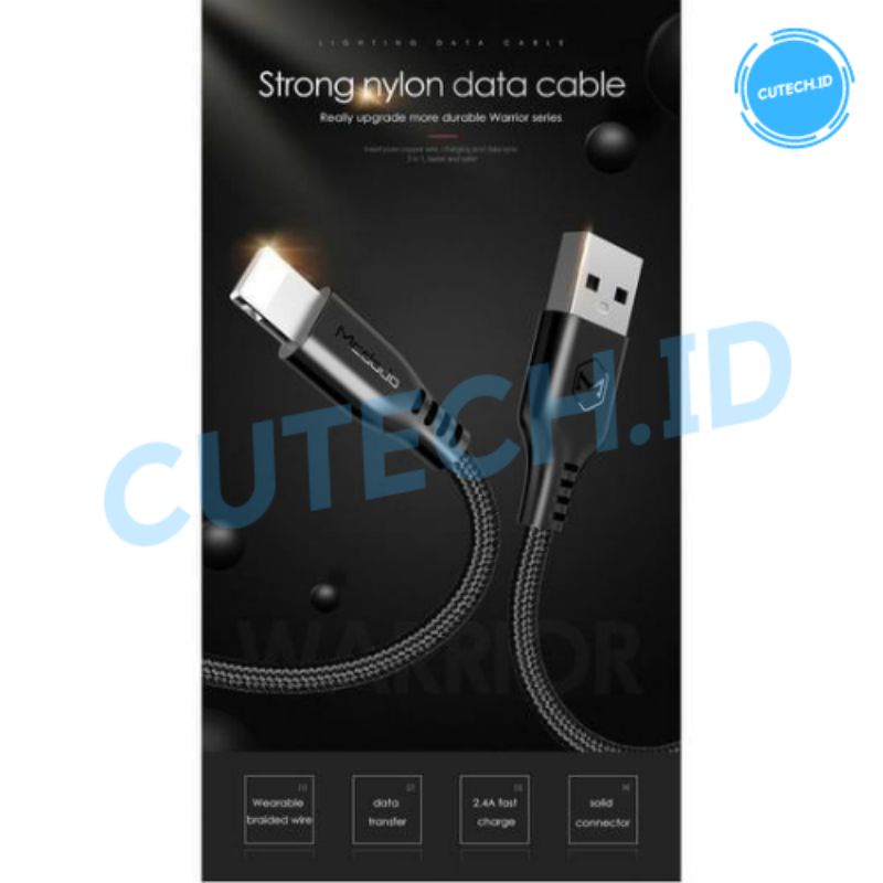 MCDODO KABEL DATA IPHONE LIGHTNING 3A FAST CHARGING