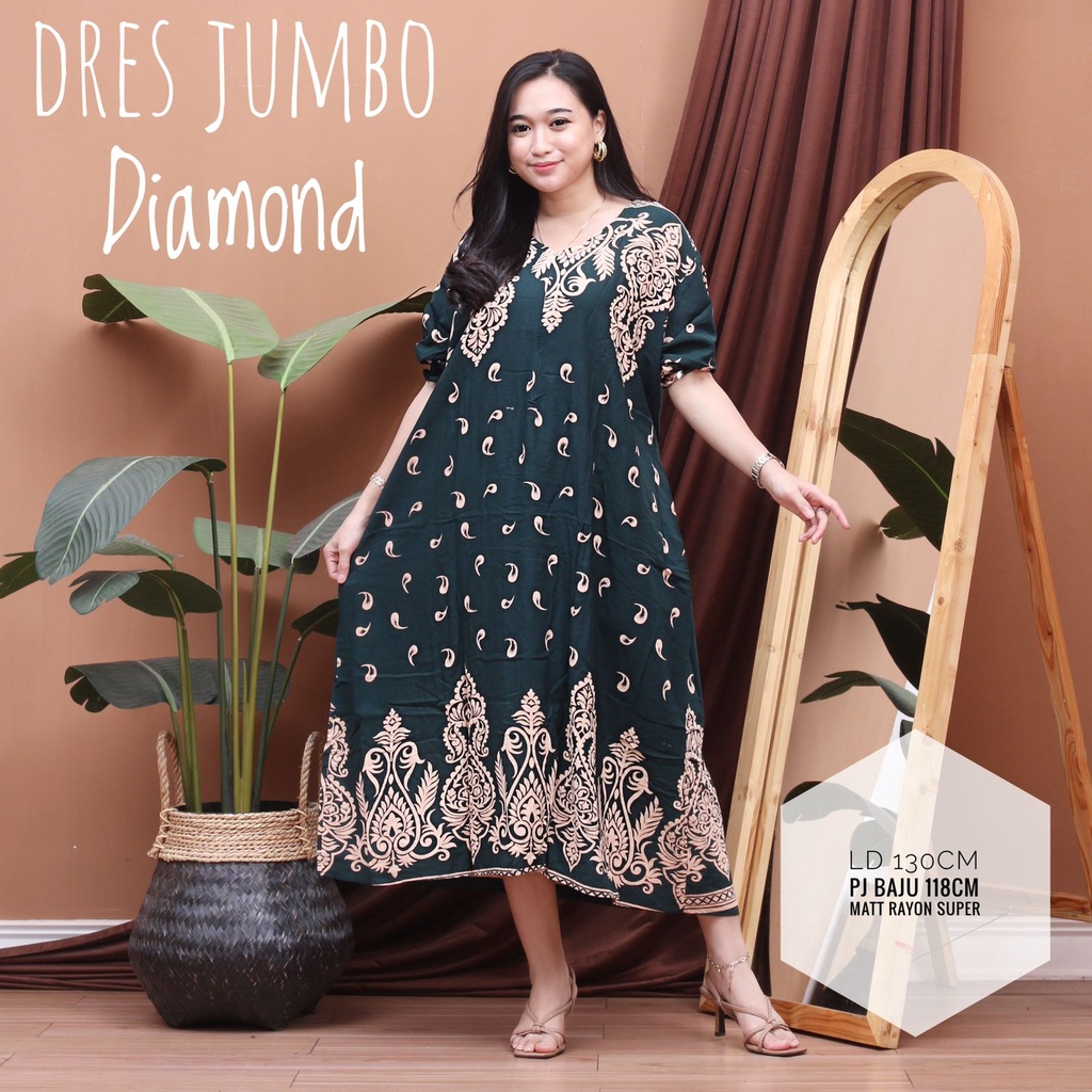 dress jumbo busui diamond