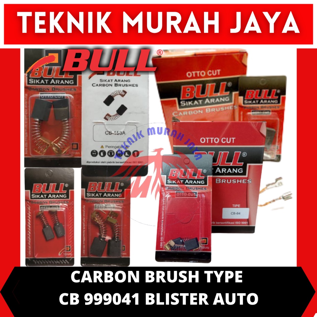 

BULL Carbon Brush Karbon Brush CB 999041 Blister Auto CB999041