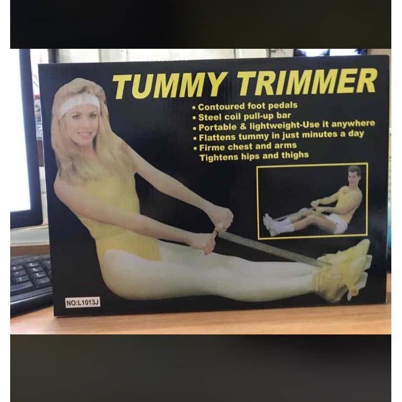 Tummy Trimmer Alat Olahraga Fitness gym Pembakar Lemak nikita slimming magnetic belt