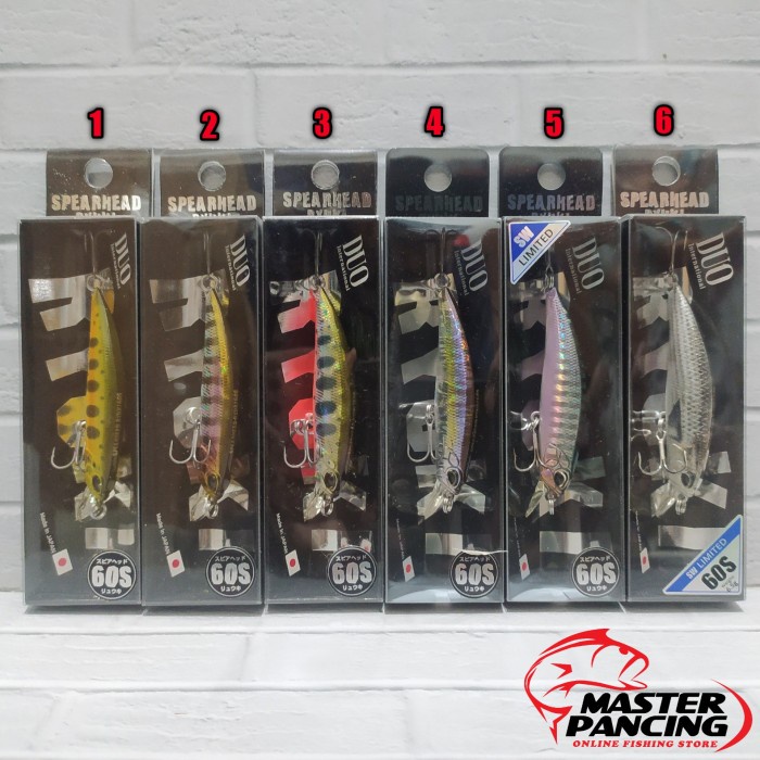 Lure Duo Spearhead Ryuki 60S SW  Umpan Pancing  Mancing  Murah
