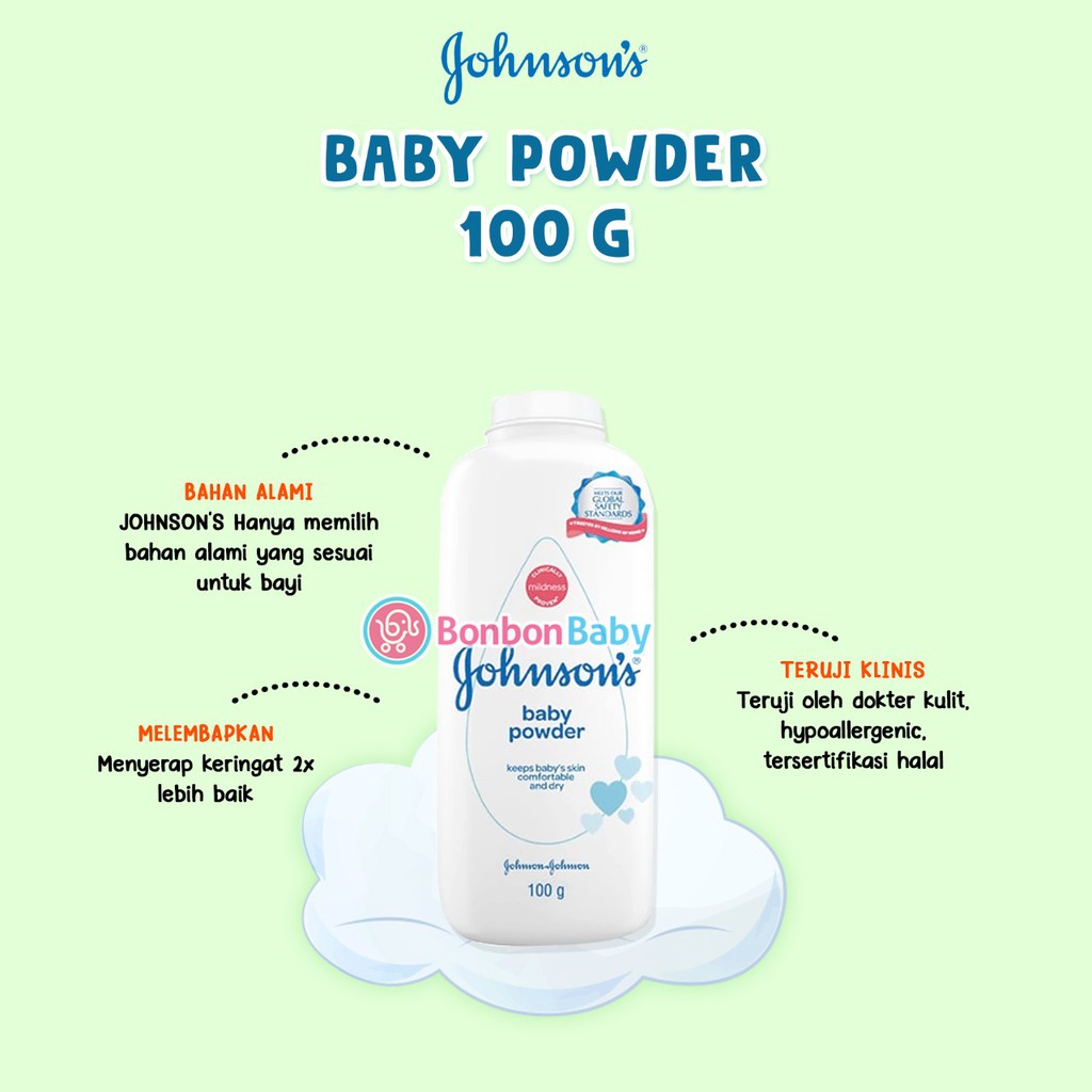 Johnson's Baby Powder 100gr / 200gr