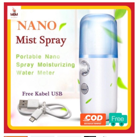 Nano Spray Portable Mini USB Mist Sprayer Pelembab Wajah Perawatan Viral