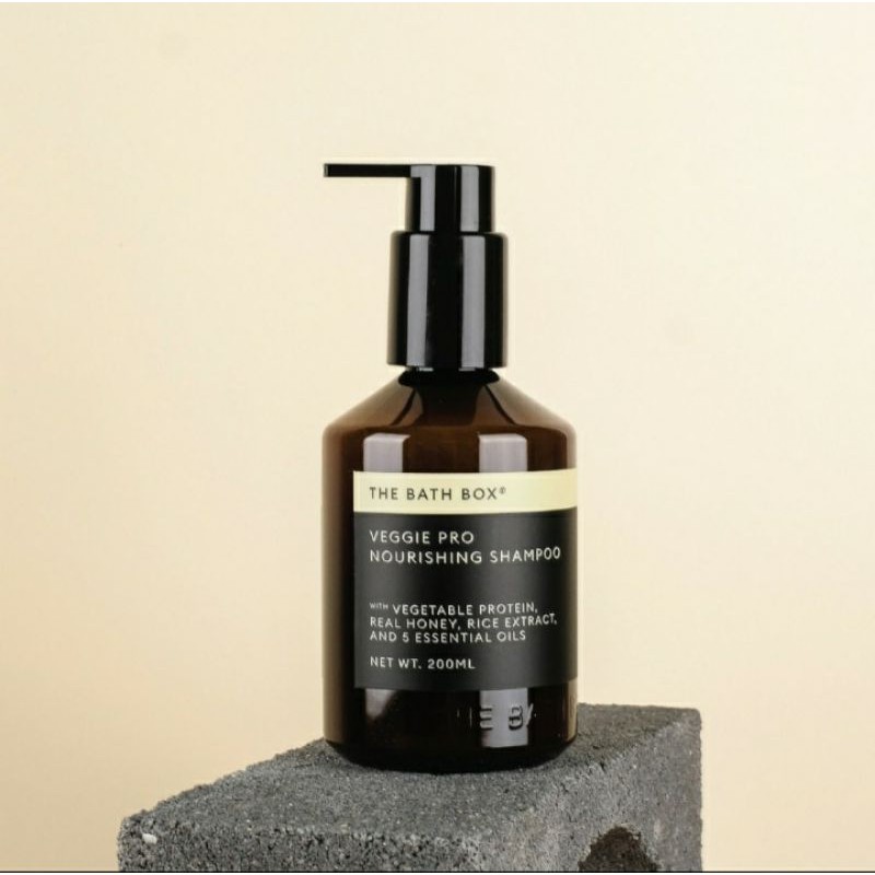 THE BATH BOX Veggie Pro Nourishing Shampoo (Rontok, Ketombe, Scalp Acne, Sensitif