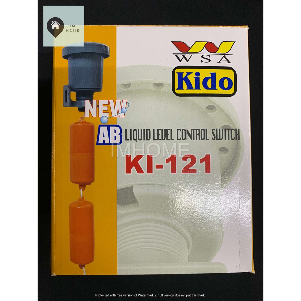 (IMHOME) - Radar / Pelampung Otomatis Tangki Air Kido Original KI-121 Kualitas Bagus