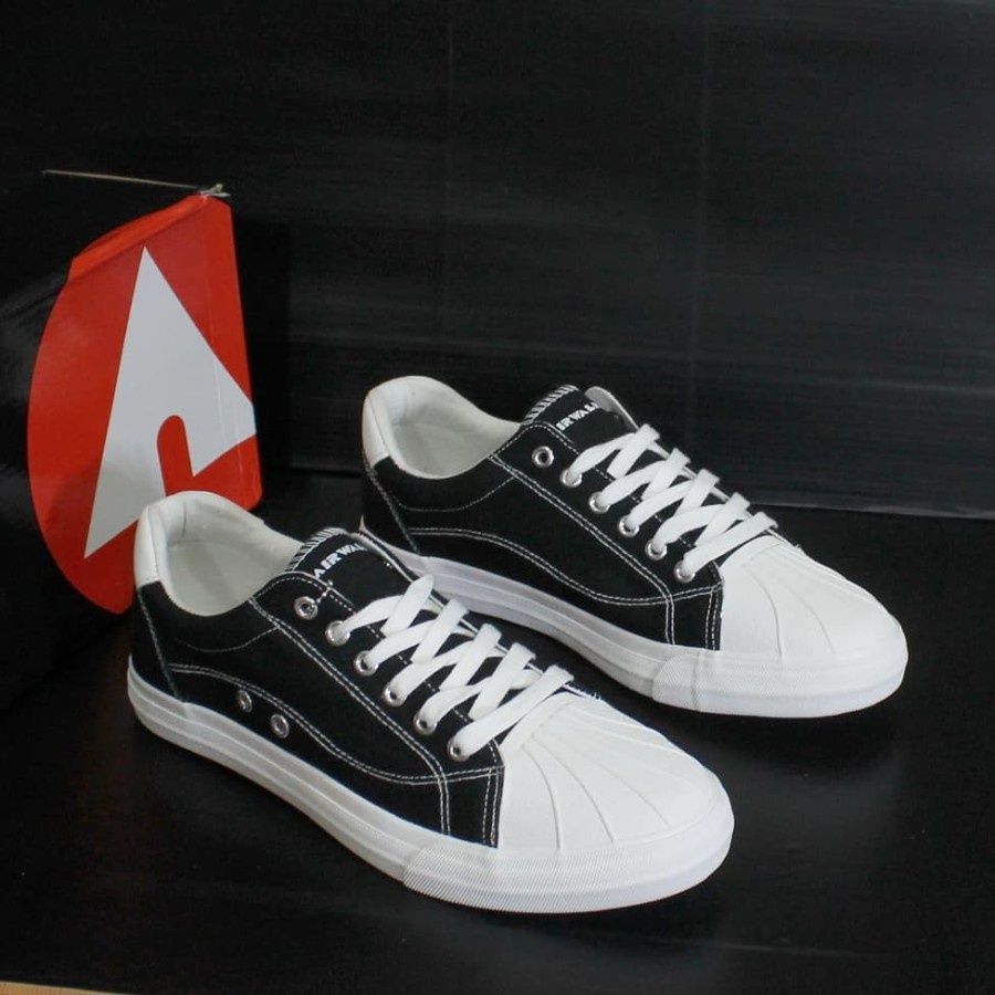 LAST CALL  DISKON AIRWALK MADEN NAVY SEPATU SNEAKER CASUAL PRIA / SKATEBOARD / ORIGINAL