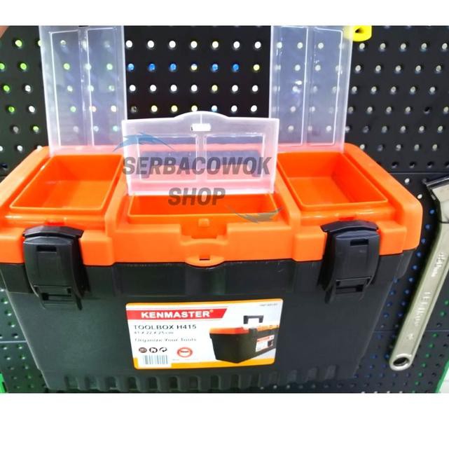 Kenmaster Promo Tool box Perkakas Mano H 415 Toolbox Kunci