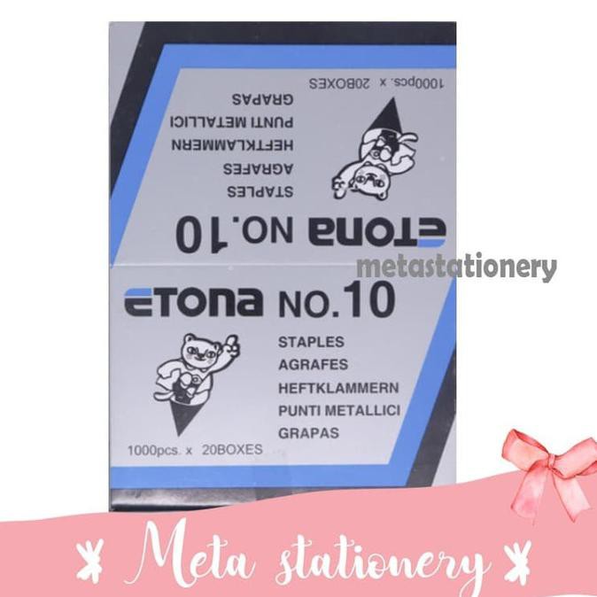 

Cantik Isi Staples Etona No 10 (1Pack) Bagus