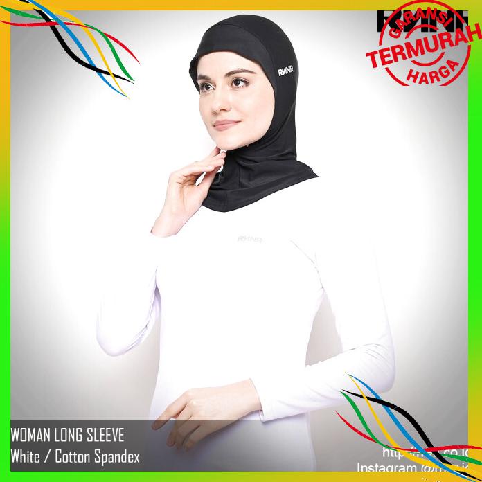 OLAHRAGA BAJU OLAHRAGA MUSLIM KAOS LENGAN PANJANG SEPEDA LARI WANITA MUSLIMAH BAYAR COD