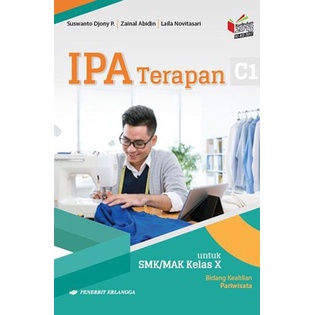 [ERL] Buku Ipa Terapan Bid. Keahlian Pariwisata Smk/Mak Kls.X/Kikd17-Suswanto,Dkk
