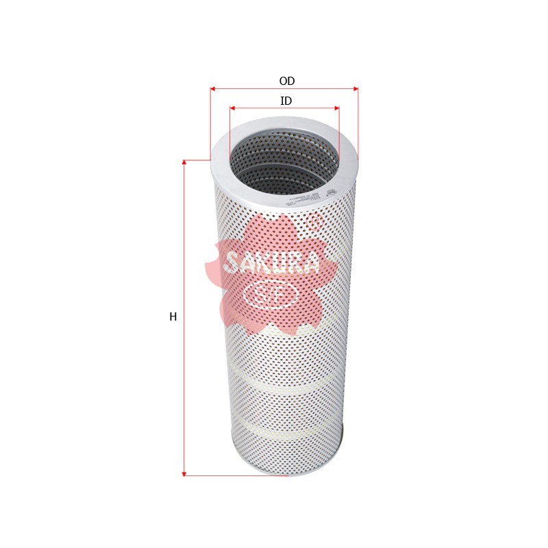 Sakura Filter Oli Hydraulic H-7911 Komatsu PC150, Komatsu PC200, Komatsu PC220 (S6D105-1), Komatsu E