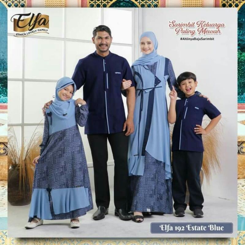 SIAP KIRIM SARIMBIT KELUARGA EDISI LEBARAN 2021 ETHICA ELFA 192 ESTATE BLUE