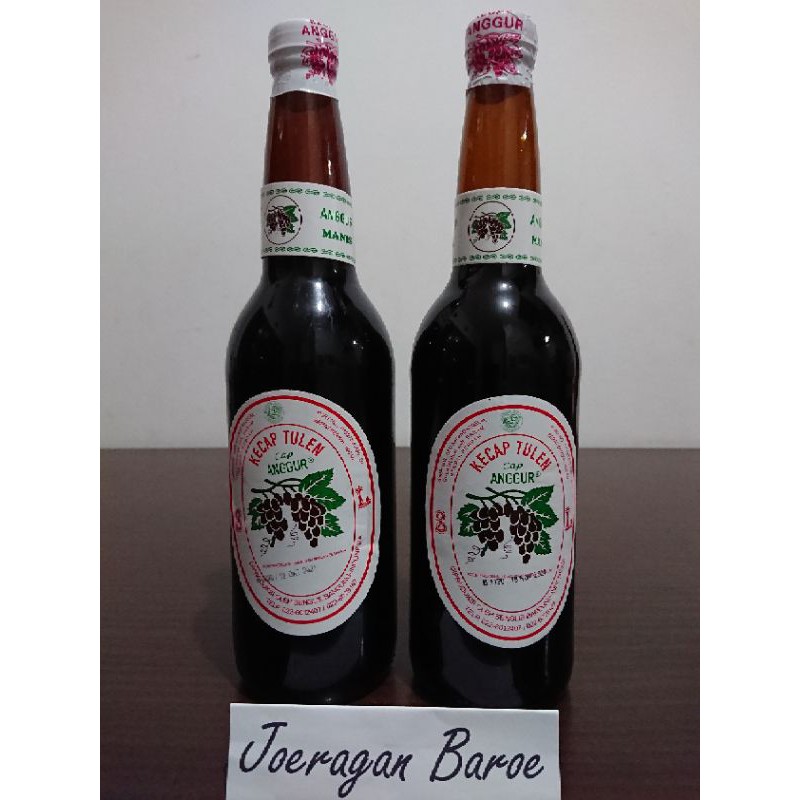 Kecap anggur manis tulen seng lie botol besar 600 ml