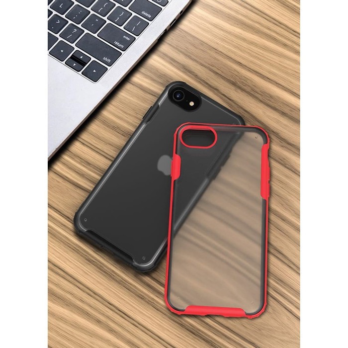 IPHONE 7 8 PLUS X XR XS MAX SOFT CASE FROSTED TRITONE SERIES