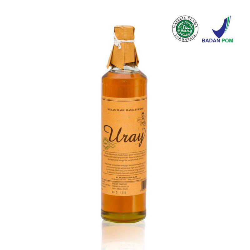 Madu Uray/Natural Honey 875 gram (640 ml) Original