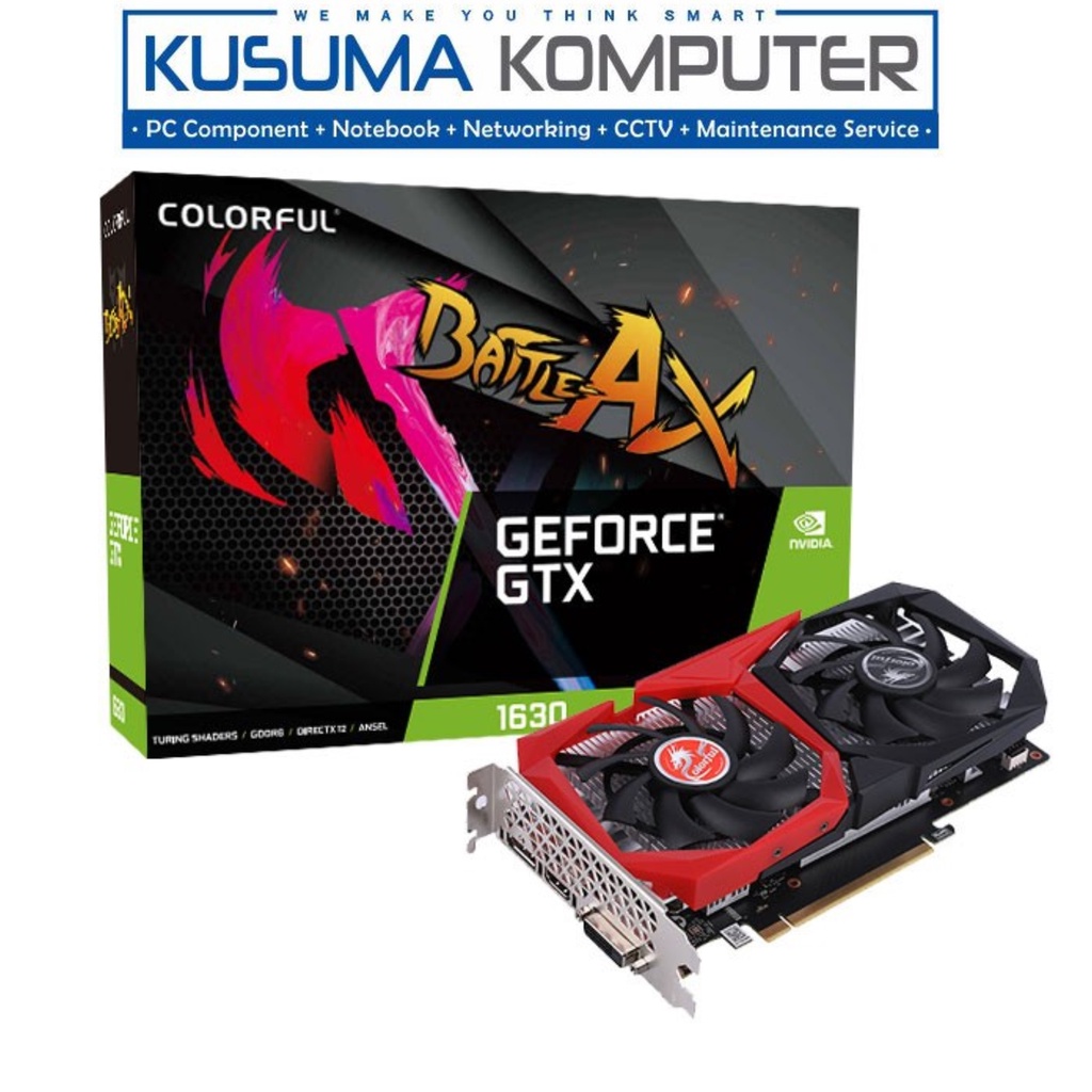 Colorful GeForce GTX 1630 NB 4GD6-V 4GB GDDR6