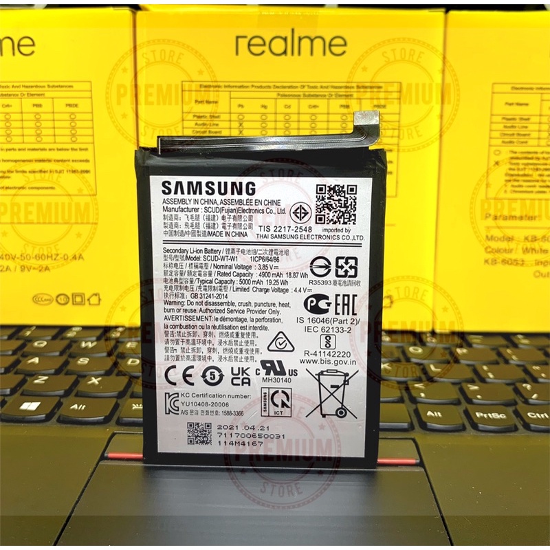 BATERAI BATRE SAMSUNG GALXY A22 5G SCUD-WT-W1 BATRE SAMSUNG A22 5G original