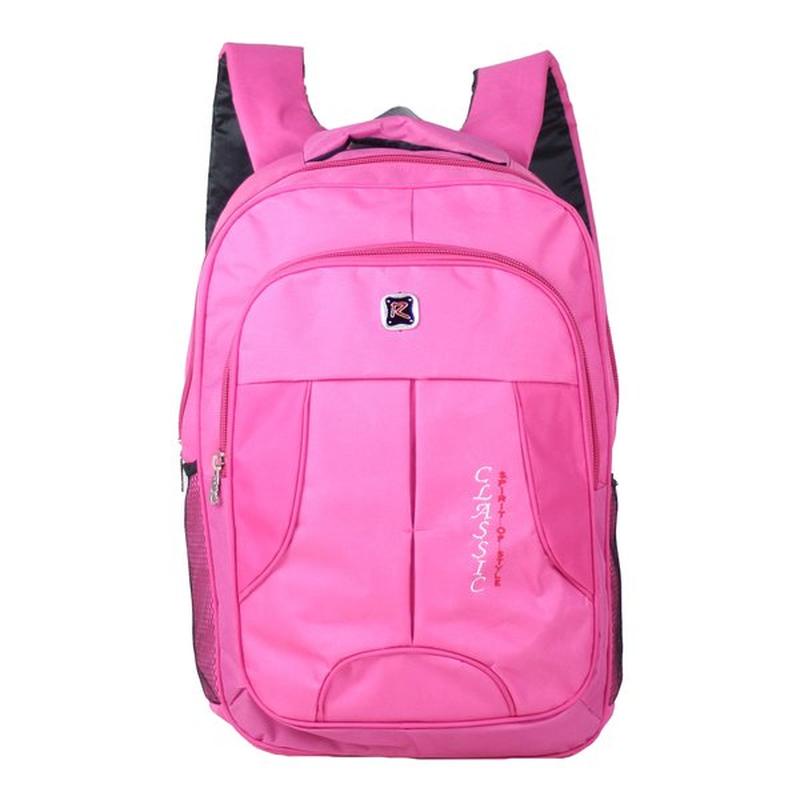 Tas Ransel Polo Classic Warna Pink Laptop Murah Bagus SMP Tas SMA Kuliah