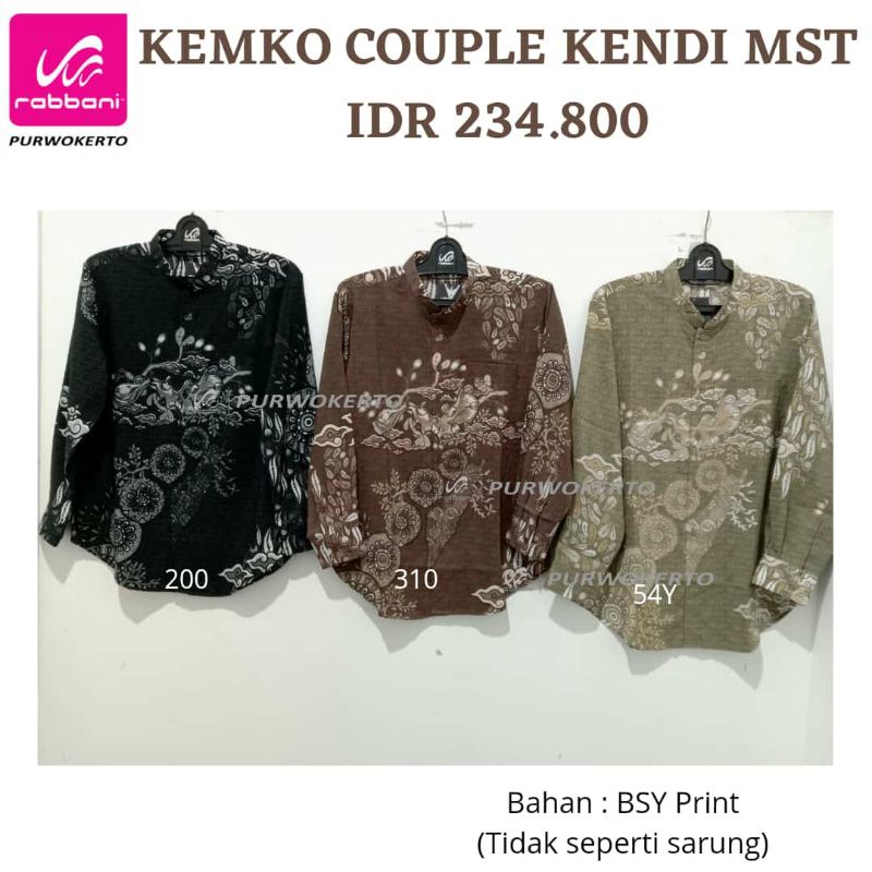 Sarimbit couple kendi Rabbani