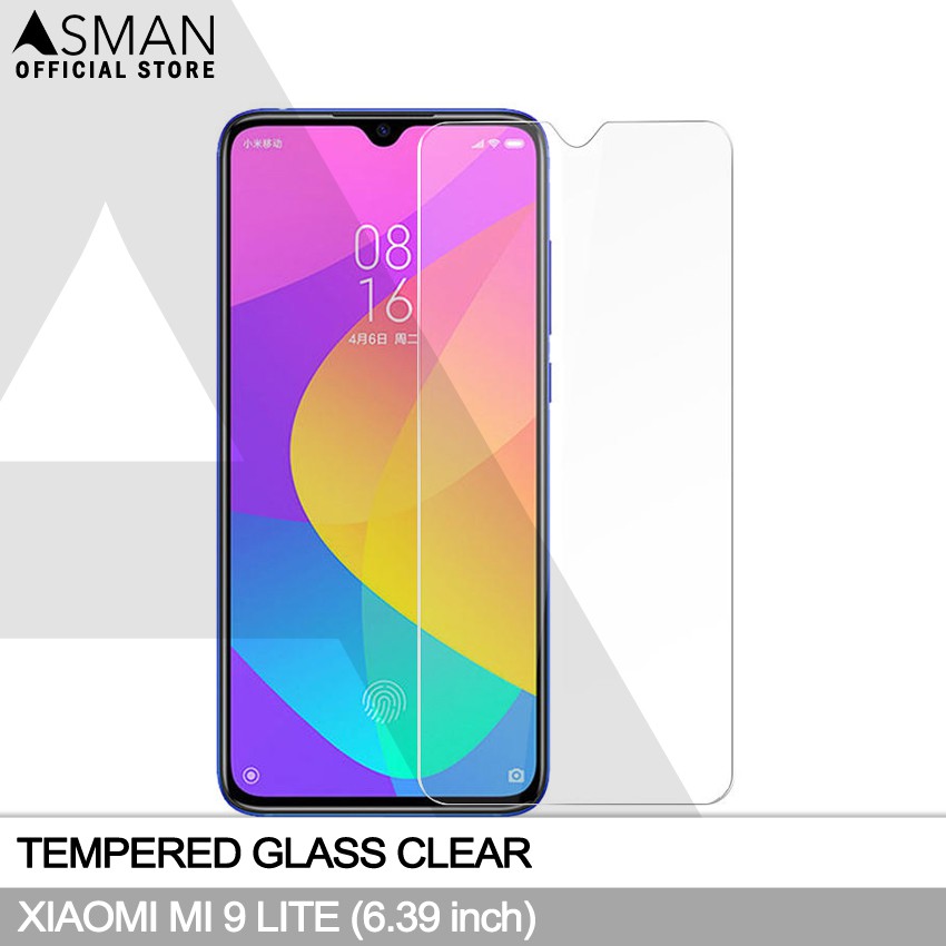 Tempered Glass Xiaomi Mi 9 Lite (6.39&quot;) | Anti Gores Pelindung Layar Kaca - Bening