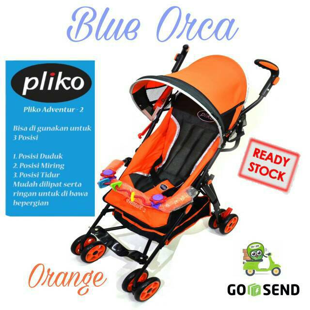 PLIKO Baby Stroller 108 Adventure 2 Kereta Dorong Bayi PLIKO