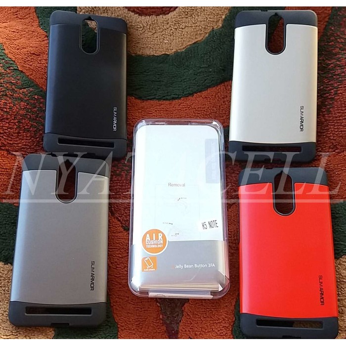 Promo Spigen Slim Armor Case Lenovo K5 Note Pro HardCase  Hard Cover