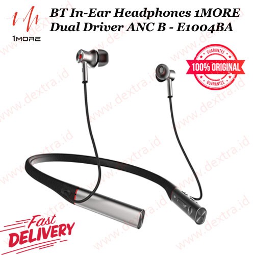BT In-Ear Headphones 1More Dual Driver ANC B - E1004BA