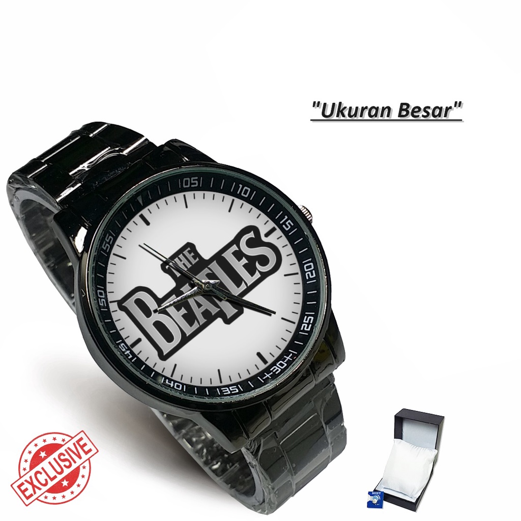 Jam Tangan Rantai Couple The Beatles Legend