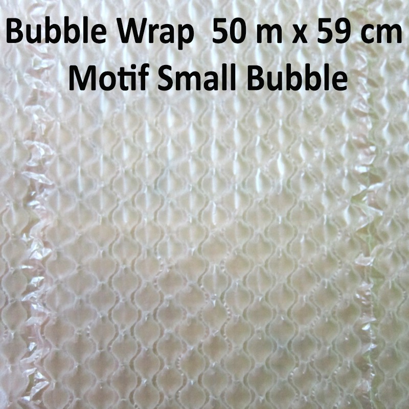 Bubble Wrap Ukuran 50 m x 59 cm Motif Small Bubble